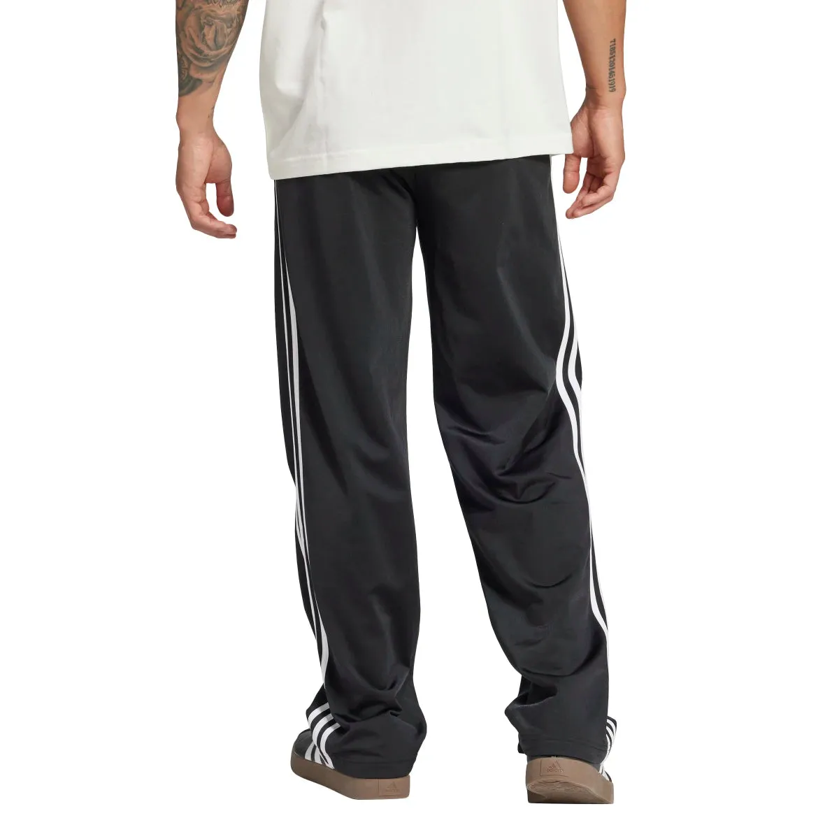 adidas Men's Essentials 3-Stripes Open Hem Pants