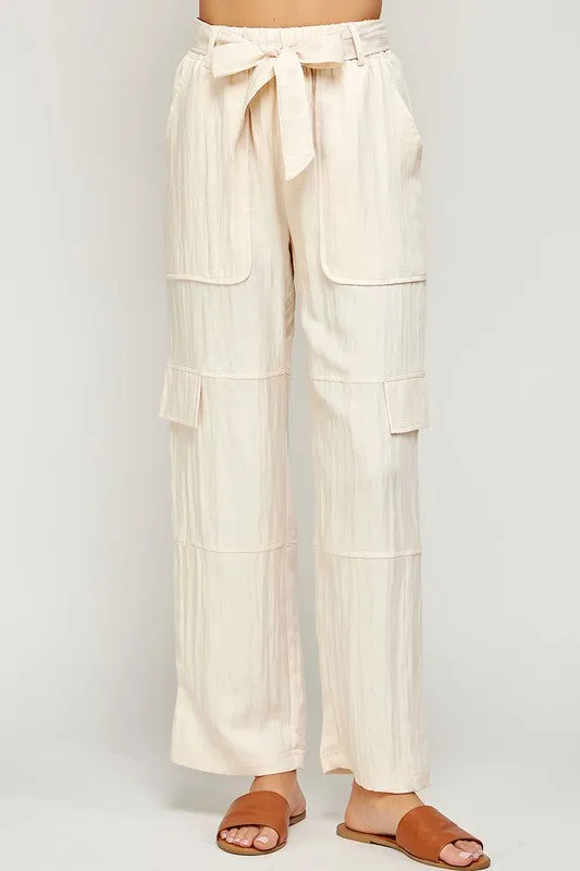 Belted Cargo Pant