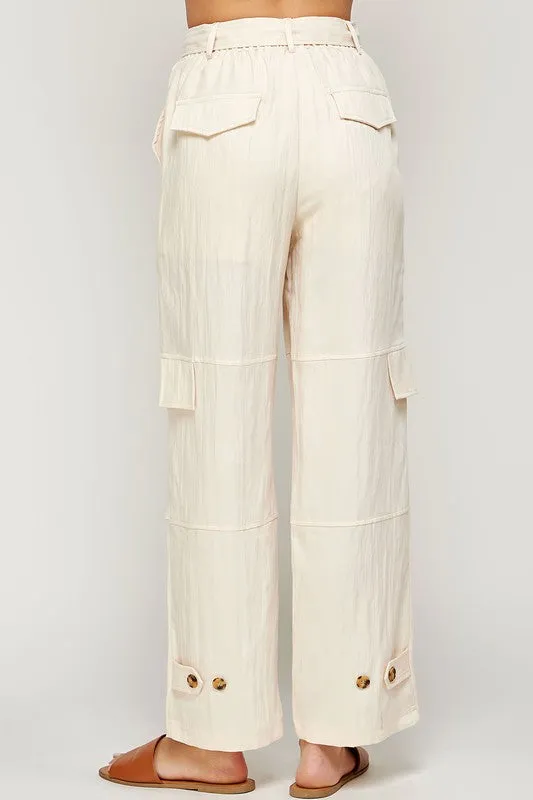 Belted Cargo Pant