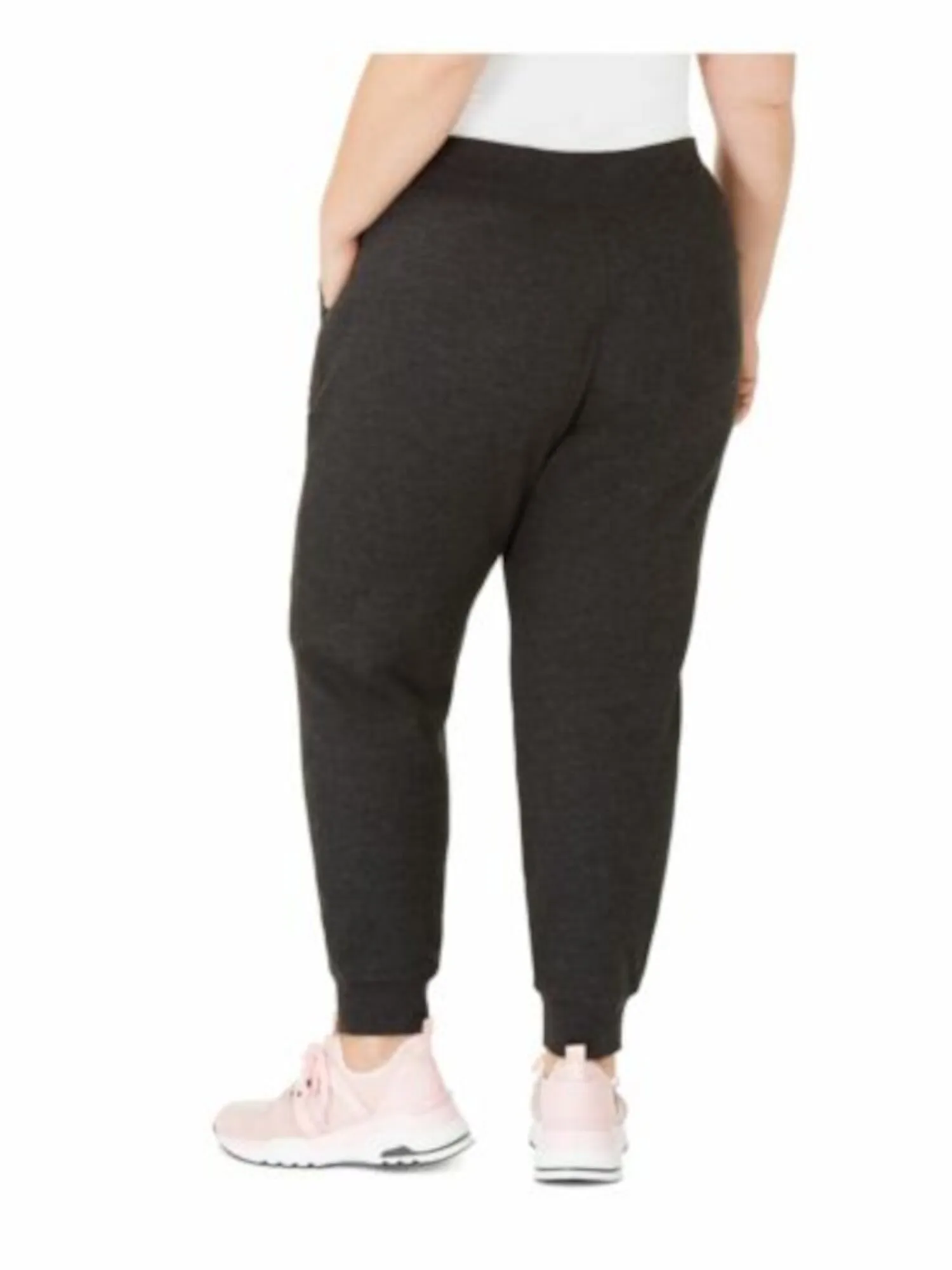 Calvin Klein Women's Heather Pants Gray Size 2X