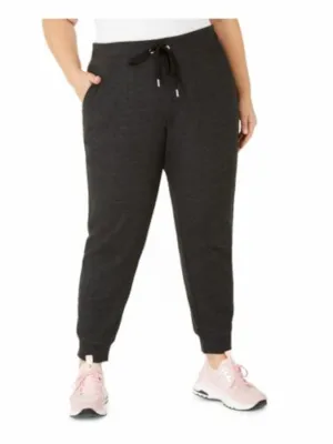 Calvin Klein Women's Heather Pants Gray Size 2X