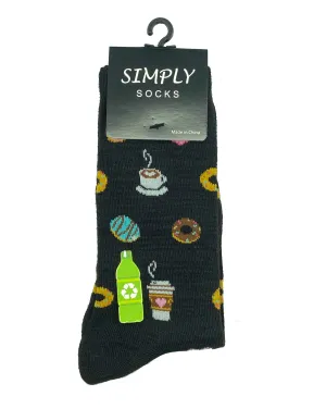 Coffee and Donut's Women's Sock