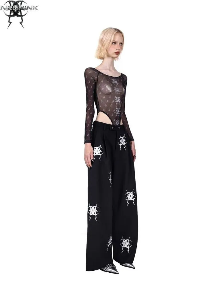 Embroidery casual pants【s0000003706】