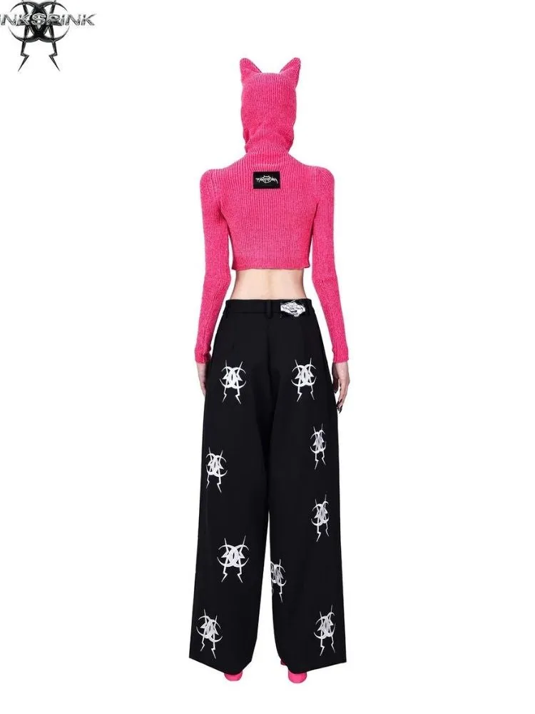 Embroidery casual pants【s0000003706】