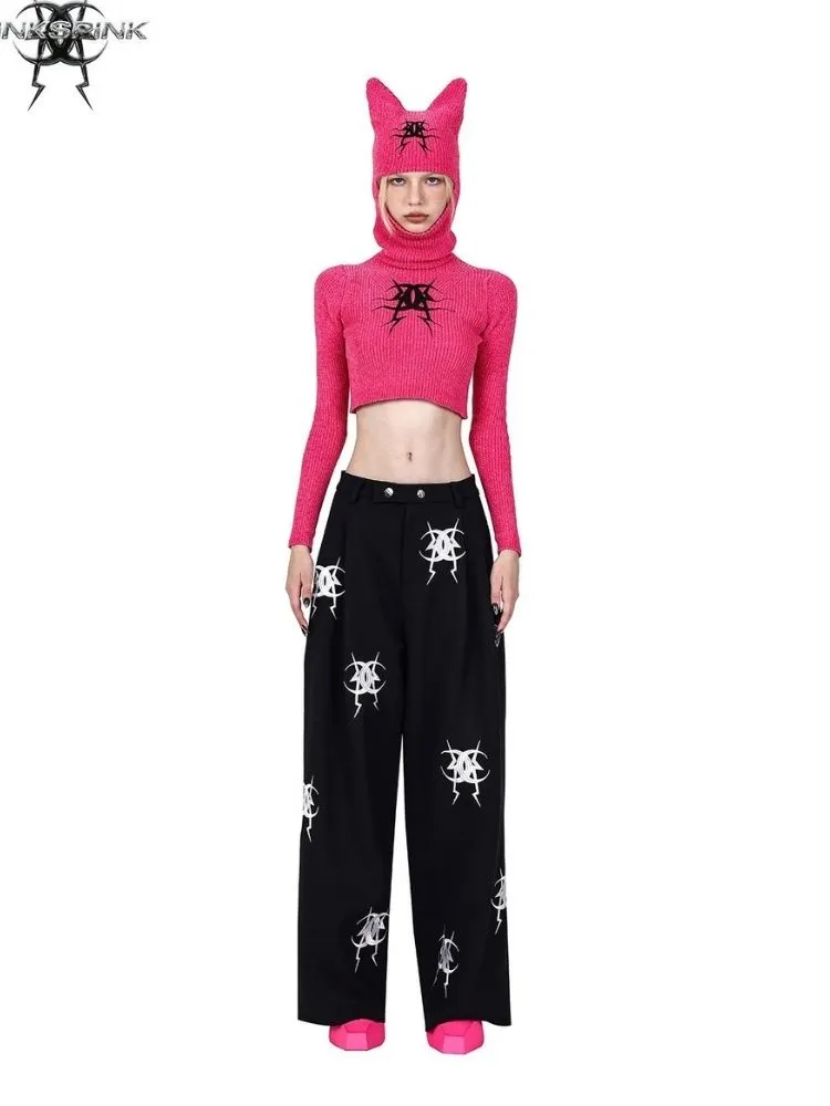 Embroidery casual pants【s0000003706】