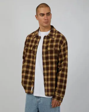 Henry Check Shacked - Brown