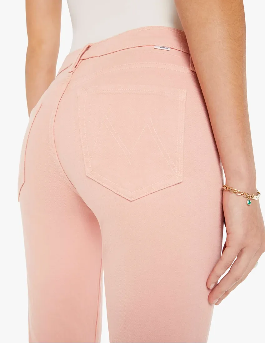 Mother Denim Insider Hover Peach Parfait