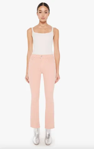 Mother Denim Insider Hover Peach Parfait