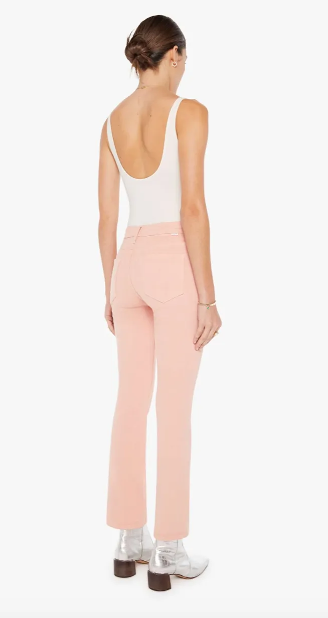 Mother Denim Insider Hover Peach Parfait