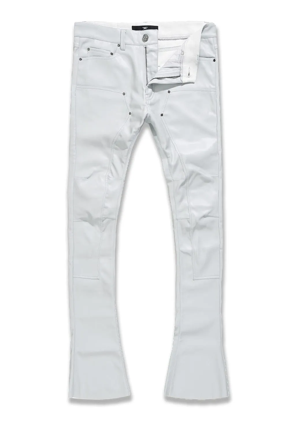 Ross Stacked - Monte Carlo Pants (Light Grey)