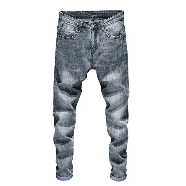 West Louis Skinny Stretch Leisure Denim Pants