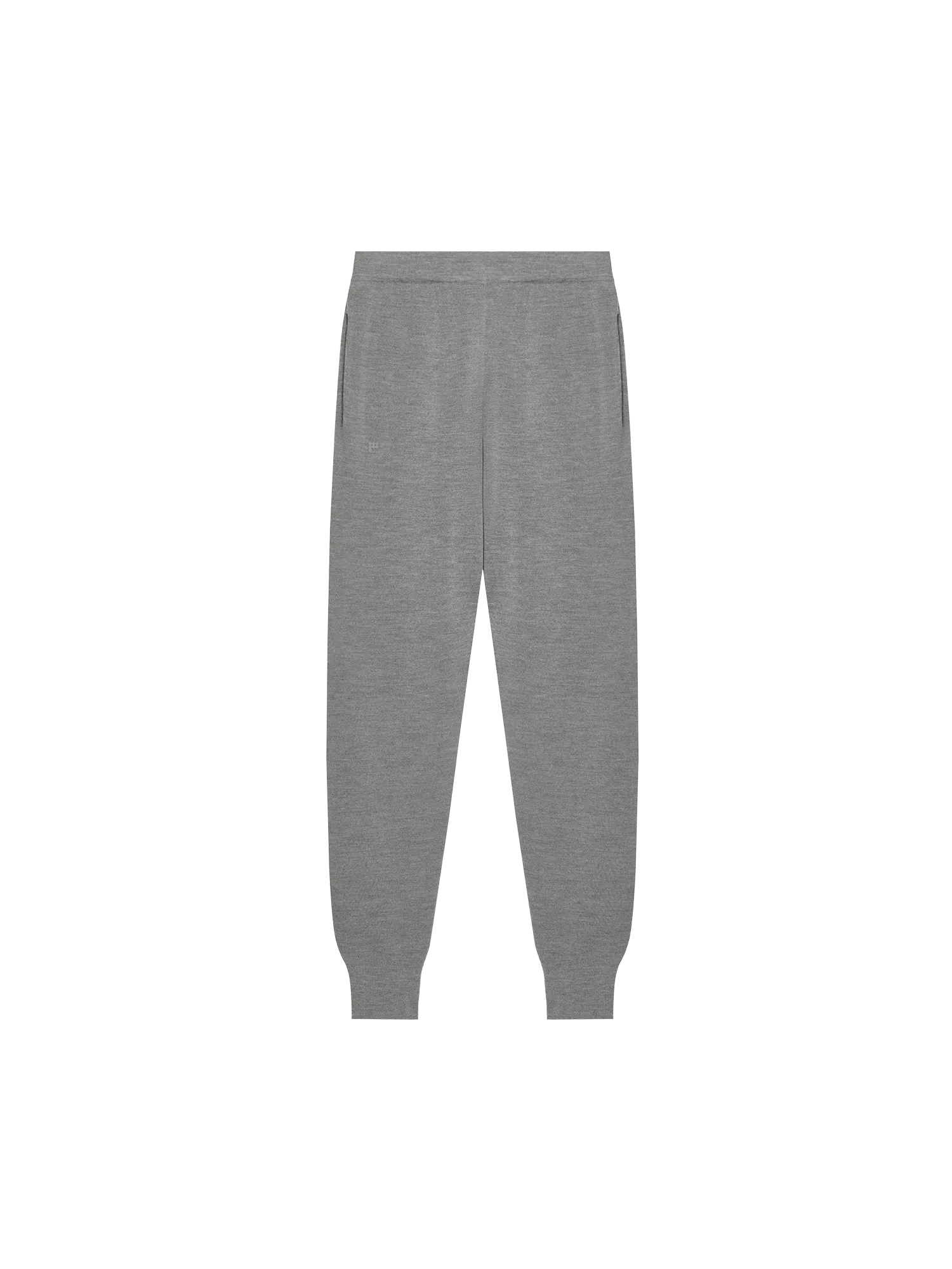 Womens DNA Regenerative Merino Wool Track Pantsgrey marl