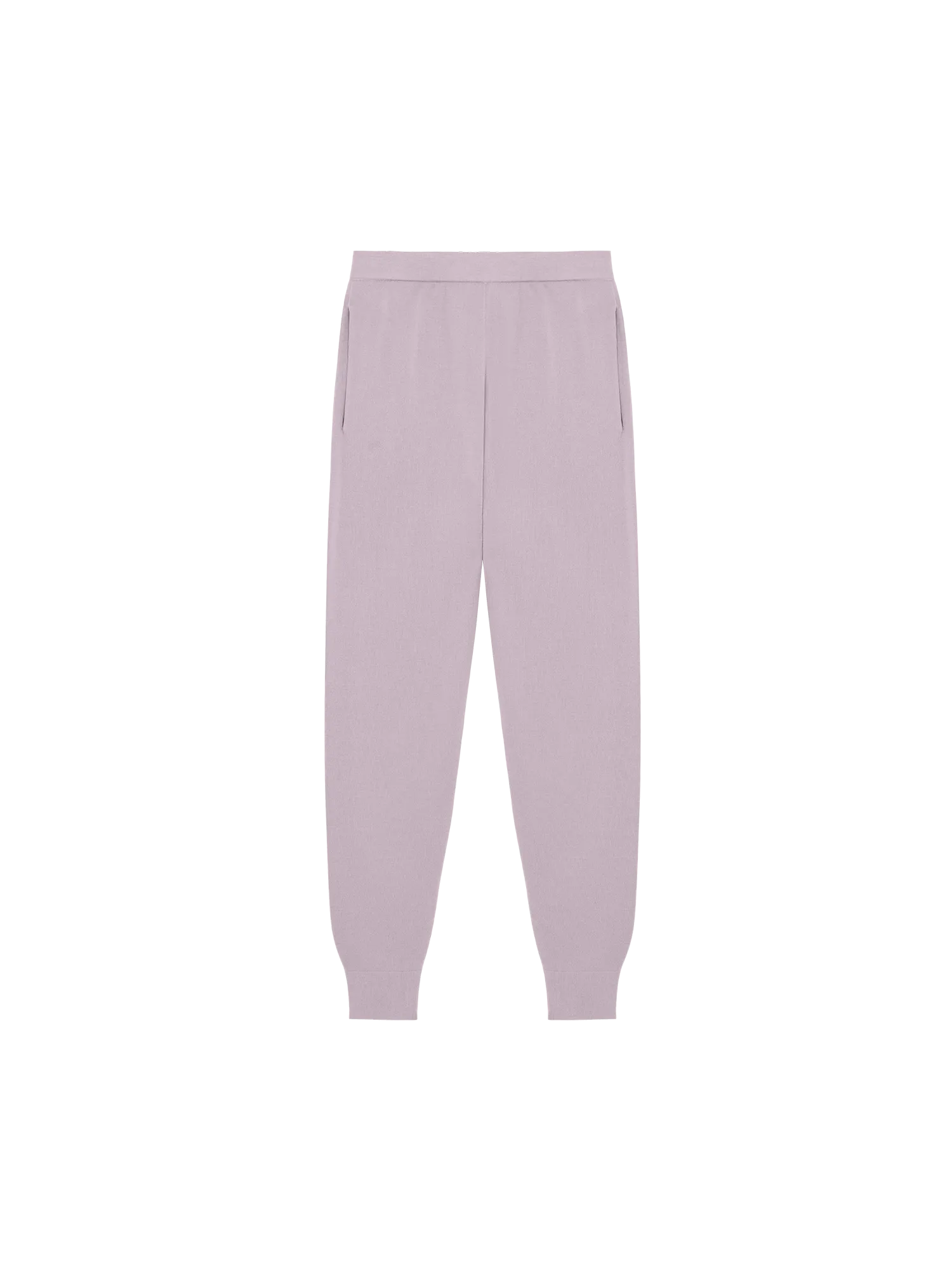 Womens DNA Regenerative Merino Wool Track Pantsraisin purple