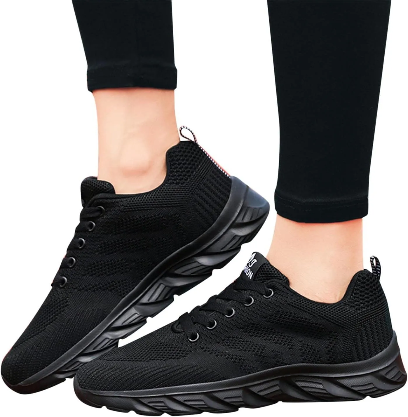Womens Running Shoes Lightweight Breathable Non Slip Work Shoes for Women Slip on Tennis Shoes Non Slip Gym Workout Walking Sneakers Casual Comfortable Athletic Tennis Sneakers with Memory Foam