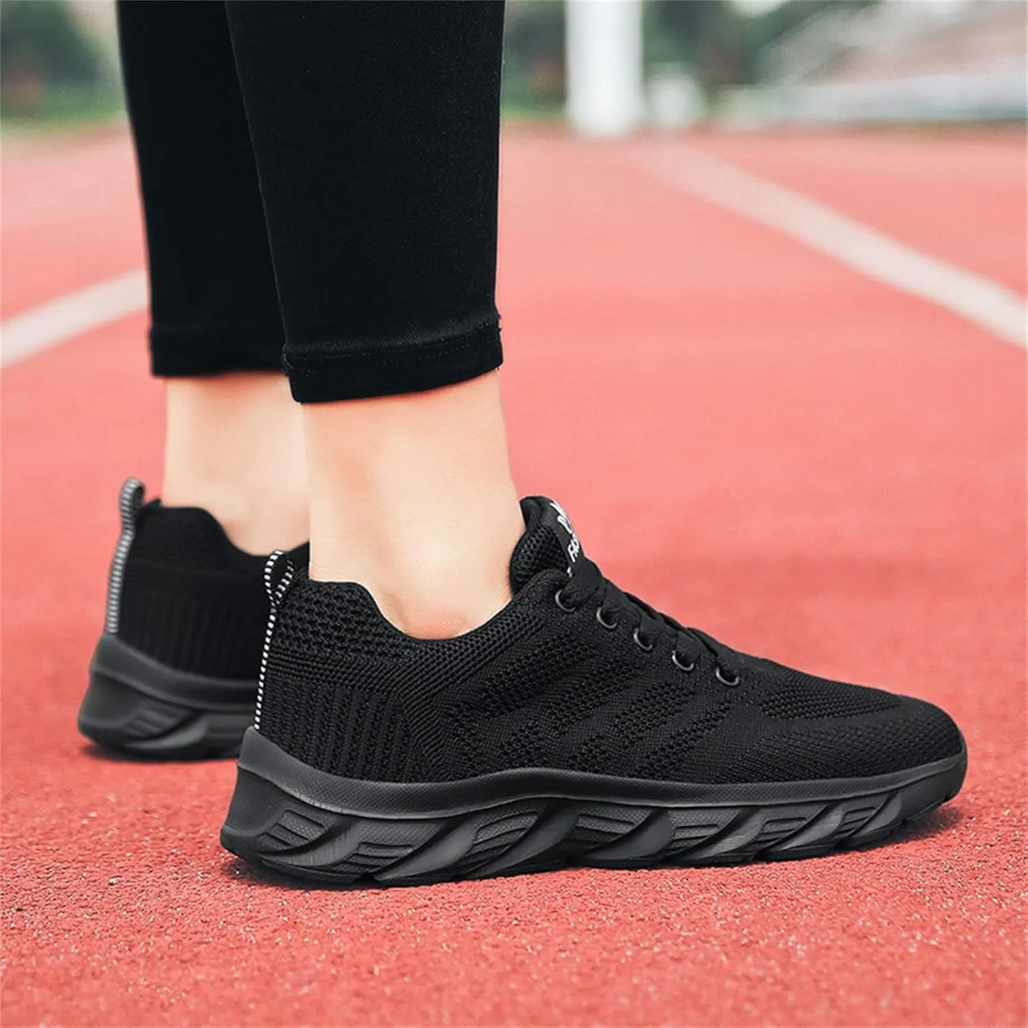 Womens Running Shoes Lightweight Breathable Non Slip Work Shoes for Women Slip on Tennis Shoes Non Slip Gym Workout Walking Sneakers Casual Comfortable Athletic Tennis Sneakers with Memory Foam