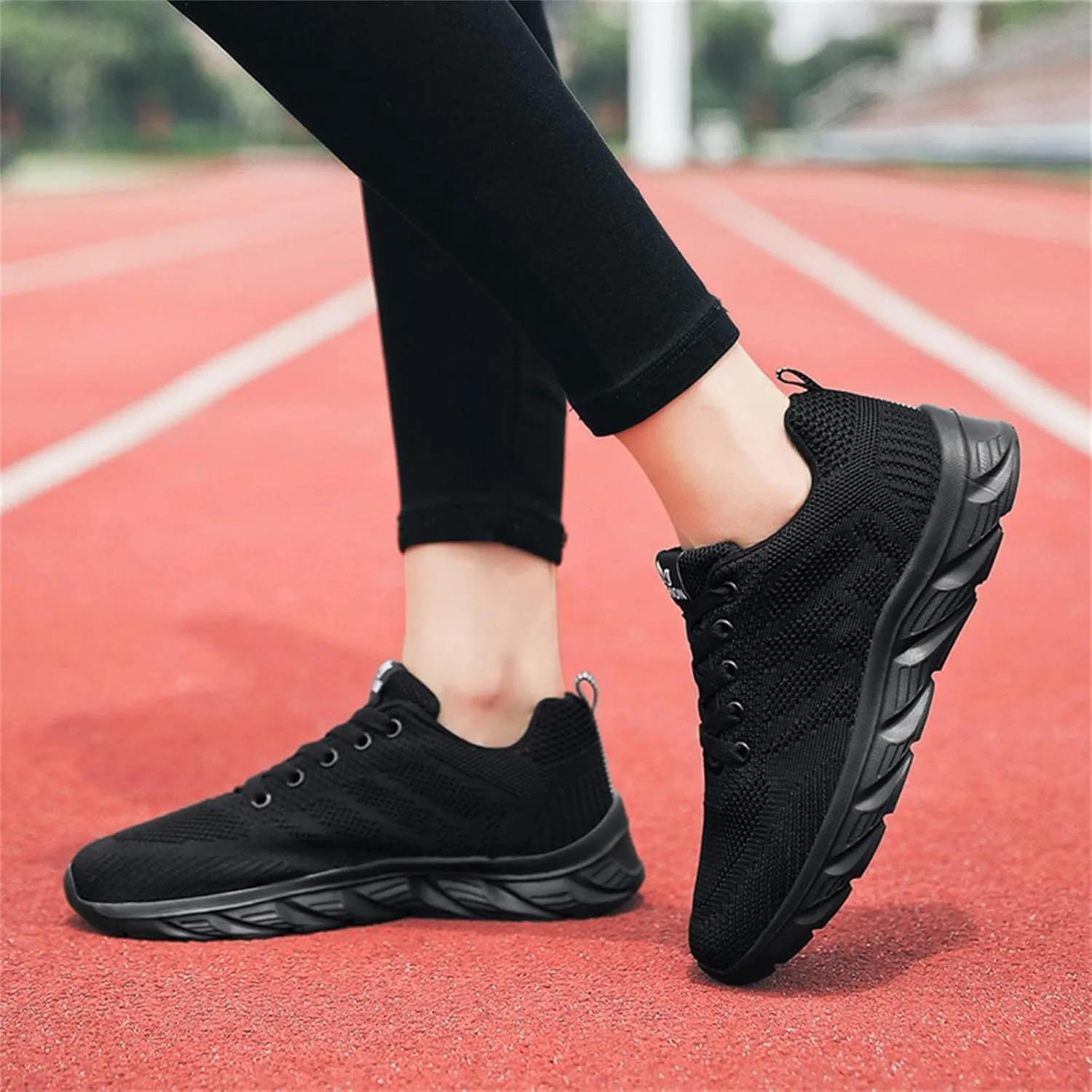 Womens Running Shoes Lightweight Breathable Non Slip Work Shoes for Women Slip on Tennis Shoes Non Slip Gym Workout Walking Sneakers Casual Comfortable Athletic Tennis Sneakers with Memory Foam